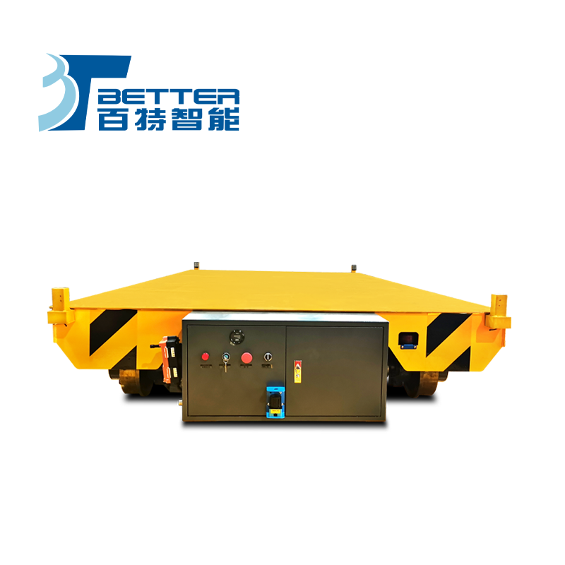 百特智能BXC30T真空爐電動(dòng)軌道擺渡車(chē)自卸軌道電動(dòng)平車(chē)