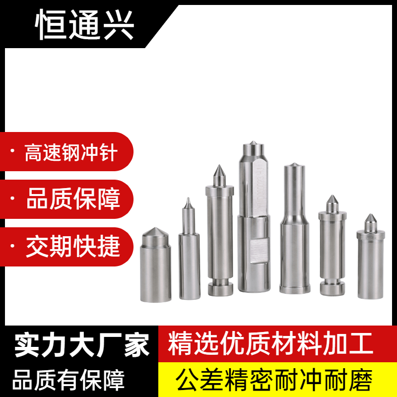 沖床沖頭恒通興專業(yè)加工定制精密高速鋼模具沖針鑲件凹模凸模