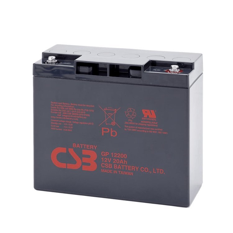 希世比蓄電池GP12200CSB12V20AH閥控密封式ups電源備用