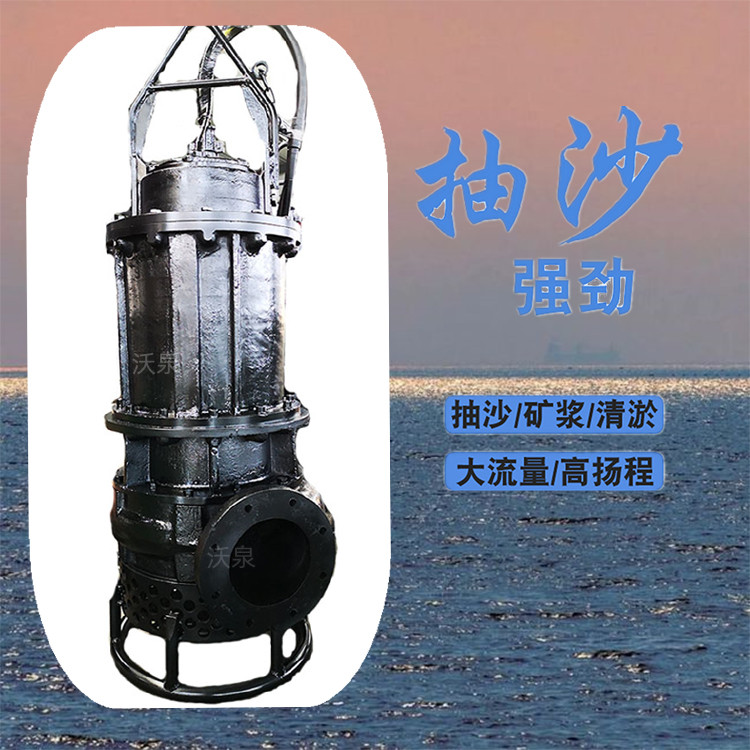 潛水大口徑排砂泵電站環(huán)境治理泥漿泵根據(jù)現(xiàn)場和要求改裝訂制