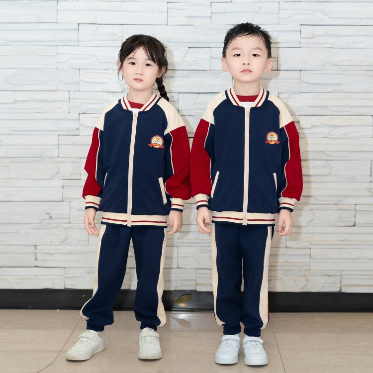 幼兒園春秋園服套裝學(xué)院運(yùn)動(dòng)款學(xué)校校服兒童六一表演服