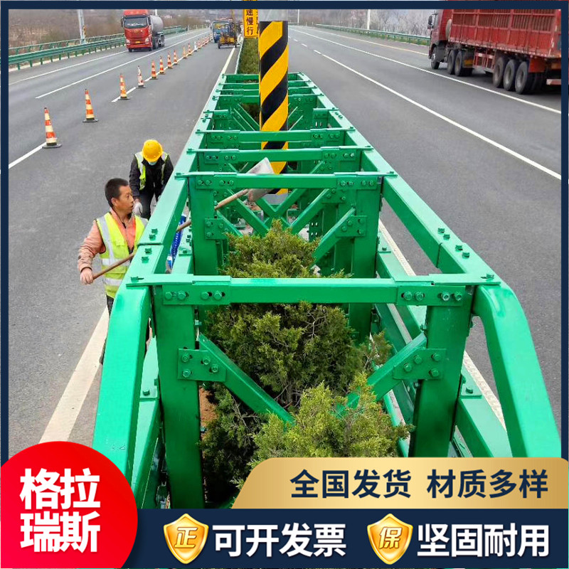 SAm級高強型低變量護欄公路中央分隔帶門架防護低變形量欄桿