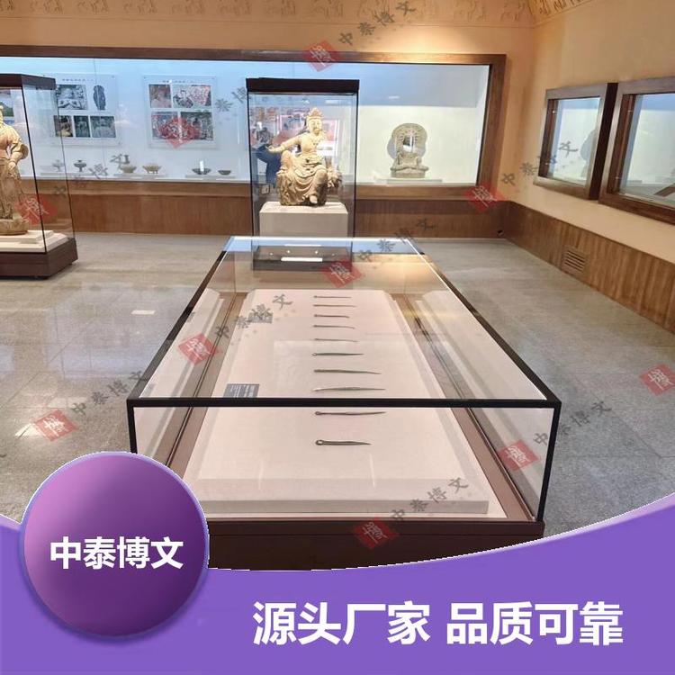 玻璃柜博物館展柜來電溝通定制設(shè)計E1環(huán)保板材是方便便捷中泰博文