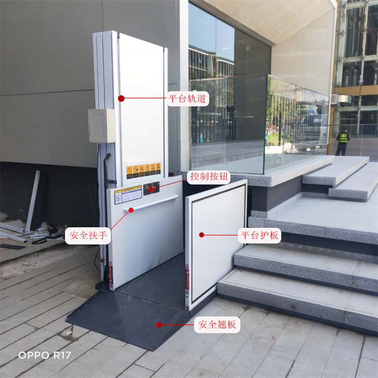 龍宇無(wú)障礙電梯殘疾人上下樓升降機(jī)輪椅升降平臺(tái)