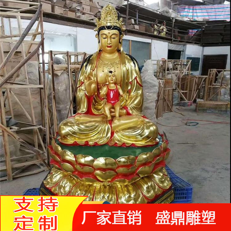 觀音像雕塑大型人物神像定制室內(nèi)室外造型包安裝全國供應(yīng)