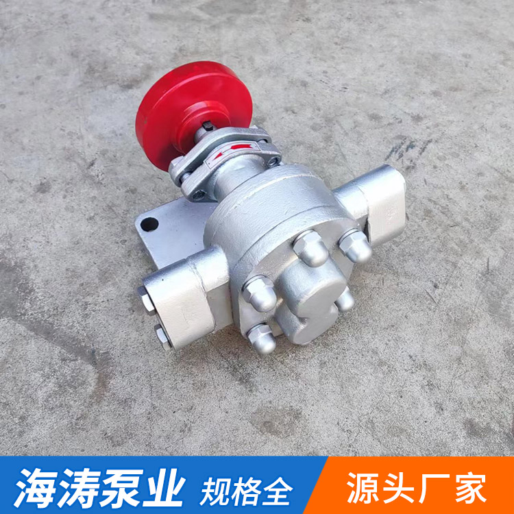 海濤KCB18.3齒輪泵不銹鋼自吸式耐腐蝕性強流量1.1m3\/h功率1.5KW