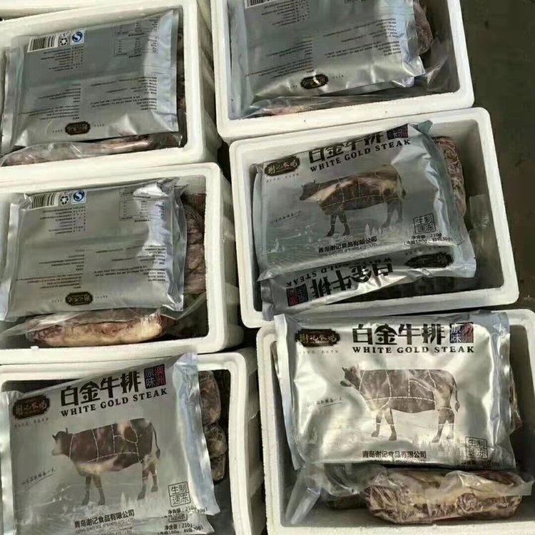 雪花牛排包裝漂亮送禮佳品牛排片A5級(jí)別和牛霜降酒肉