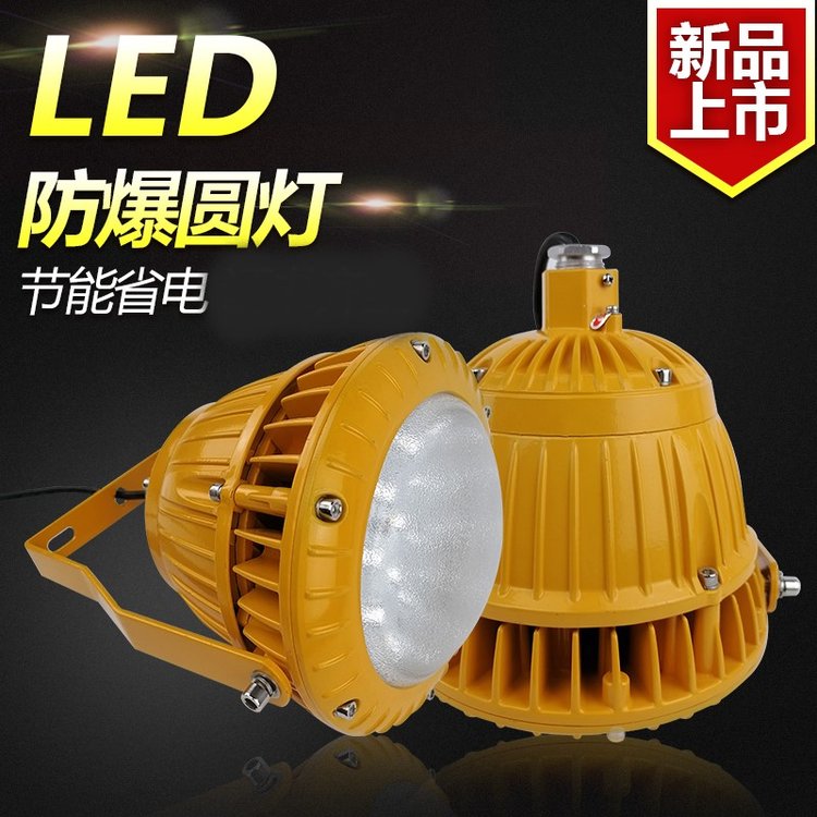 防爆高效節(jié)能LED燈BAD85-M護(hù)欄式化工廠平臺防爆燈70W