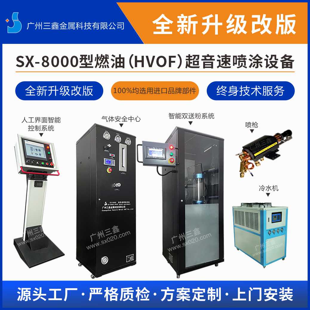 SX-8000燃油型超音火焰速噴涂設(shè)備新型HVOF系統(tǒng)碳化鎢噴涂機(jī)