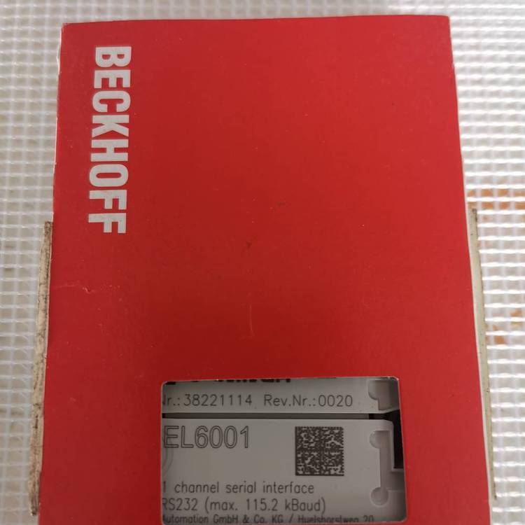 RS232通訊模塊BECKHOFFEL6002現貨