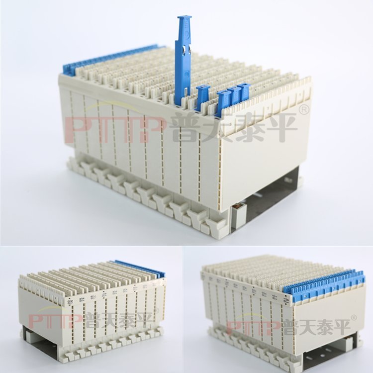 JPX01型保安接線排100回線直列外線模塊（MDF總配線架用戶側(cè)）
