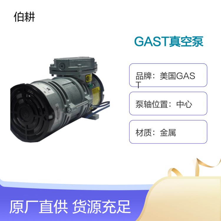 美國GAST高效MOA-P101-CD電動隔膜真空泵中心泵軸金屬材質