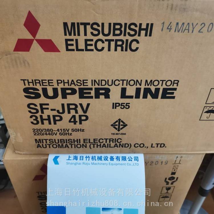 三菱三相異步電機(jī)代理SF-JRV2.2KW\/220V\/6P備有庫存