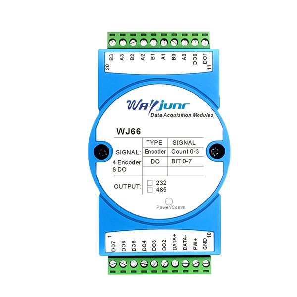 編碼器脈沖計(jì)數(shù)器\/角度速度位移測量\/ModbusRTU模塊\/DO轉(zhuǎn)RS485