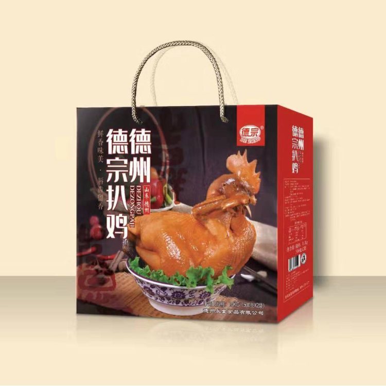 德州扒雞山東特產(chǎn)整只雞美味好吃真空包裝熟食批發(fā)