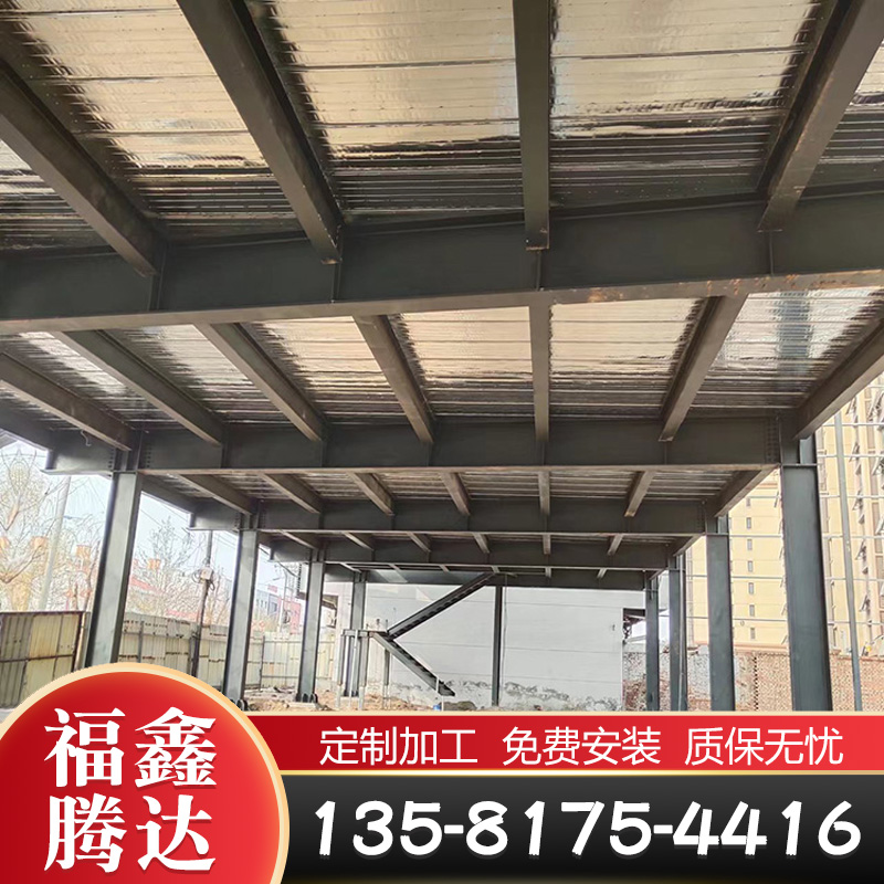 鋼結(jié)構(gòu)廠房雨棚彩鋼棚車間閣樓搭建工程承接工廠供應(yīng)